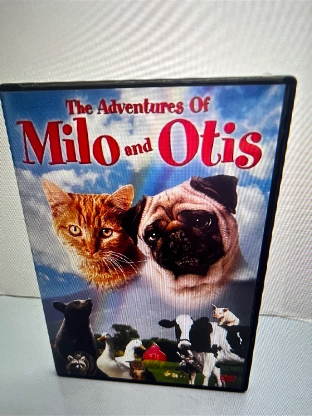 The Adventures of Milo and Otis DVD - Red Cover